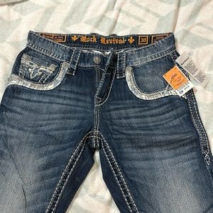 Rock Revival Sz 30 Adriel Slim Straight. Brand New